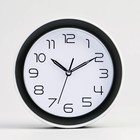 Часы - будильник настольные "Классика", с подвесом, дискретный ход, 15 х 4 см. белый - фото 6533626