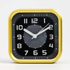 Часы - будильник настольные "Классика", дискретный ход, 9.5 х 9.5 см, АА - фото 318763389