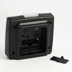 Будильник «Классика», дискретный ход, 14.3×6.5×13.2 см, от батарейки АА, серебро - Фото 4