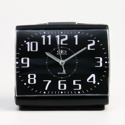 Часы - будильник настольные "Классика", дискретный ход, 14.3 х 13.2 см
