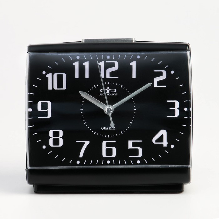 Часы - будильник настольные "Классика", дискретный ход, 14.3 х 13.2 см - Фото 1