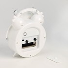 Часы - будильник настольные «Милая панда», детские, дискретный ход, 16×13 см, от батареек АА - Фото 4