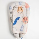 Матрасик-топпер "Крошка Я" African friends, 60х90 см, 100% хлопок - фото 37197695