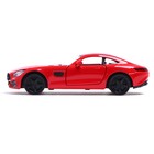 Машина металлическая MERCEDES-AMG GT S, 1:32, открываются двери, инерция, цвет красный - фото 6533758