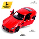Машина металлическая MERCEDES-AMG GT S, 1:32, открываются двери, инерция, цвет красный - фото 6533759