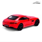 Машина металлическая MERCEDES-AMG GT S, 1:32, открываются двери, инерция, цвет красный - Фото 5