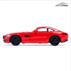 Машина металлическая MERCEDES-AMG GT S, 1:32, открываются двери, инерция, цвет красный - фото 8618793