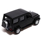 Машина металлическая MERCEDES-BENZ G63 AMG, 1:32, открываются двери, инерция, цвет чёрный - Фото 6