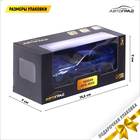 Машина металлическая NISSAN GT-R (R35), 1:32, открываются двери, инерция, цвет синий - Фото 4