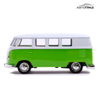 Машина металлическая VOLKSWAGEN TRANSPORTER T1, 1:32, открываются двери, инерция, цвет зелёный - Фото 6