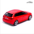 Машина металлическая AUDI RS3 SPORTBACK, 1:43, цвет красный - фото 6533800