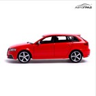Машина металлическая AUDI RS3 SPORTBACK, 1:43, цвет красный - фото 8618794