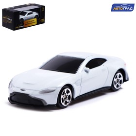 Машина металлическая ASTON MARTIN VANTAGE, 1:64, цвет белый 7152979