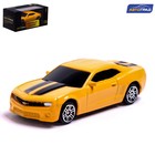 Машина металлическая CHEVROLET CAMARO, 1:64, цвет жёлтый - Фото 1