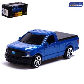 Машина металлическая FORD F-150, 1:64, цвет синий 7152992