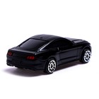 Машина металлическая FORD MUSTANG, 1:64, цвет чёрный матовый - фото 6533867