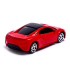 Машина металлическая HONDA NSX, 1:64, цвет красный - фото 6533879