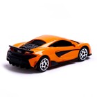 Машина металлическая McLaren 600LT, 1:64, цвет оранжевый - Фото 3