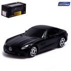 Машина металлическая MERCEDES-AMG GT S, 1:64, цвет чёрный матовый - Фото 1