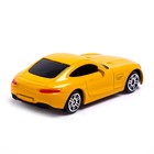Машина металлическая MERCEDES-AMG GT S, 1:64, цвет жёлтый - Фото 3