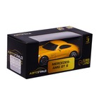 Машина металлическая MERCEDES-AMG GT S, 1:64, цвет жёлтый - Фото 4