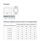 Канал круглый, вентиляционный ZEIN, d=125 мм, 0.5 м - фото 23171914