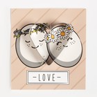 Набор кухонный Happy together, 3 предмета, подставка, полотенце, формочка - фото 63059723