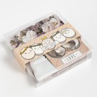 Набор кухонный Happy together, 3 предмета, подставка, полотенце, формочка - фото 63059725