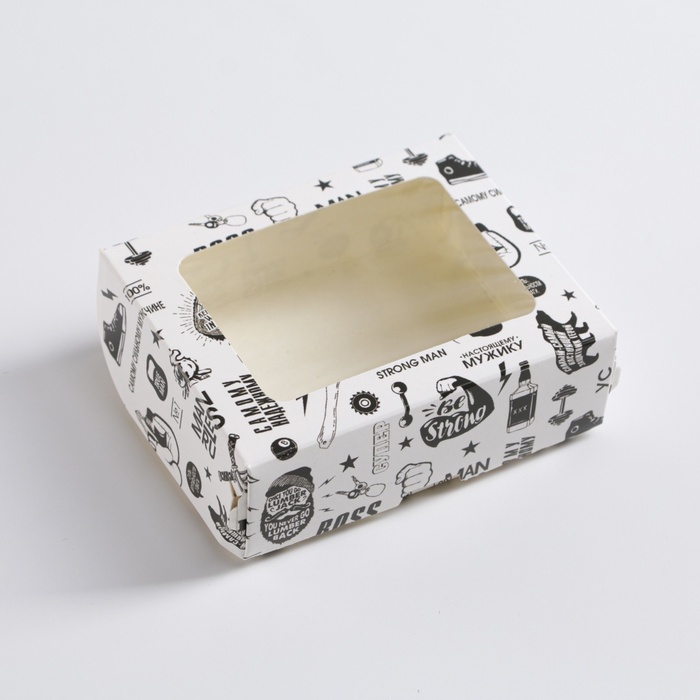 Коробка подарочная складная «Для мужчин» 10×8×3.5 см - Фото 1