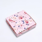 Коробка складная «Необыкновенная» 20×20×4 см - Фото 2