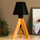 Лампа настольная Шериф 1×40 Е27 коричневый 18×18×38 см - Фото 2