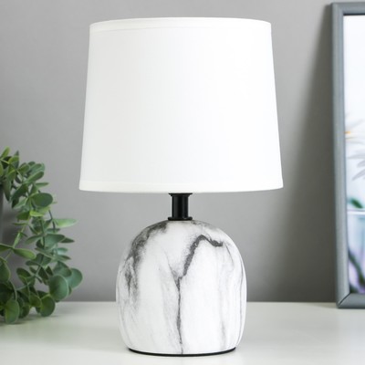 Лампа настольная «Мрамор», Е14, 1×40 Вт