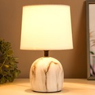 Лампа настольная «Мрамор», Е14, 1×40 Вт - Фото 2