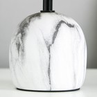 Лампа настольная «Мрамор», Е14, 1×40 Вт  (артикул 7669657)  большой выбор товаров оптом и в розницу по низким ценам с доставкой