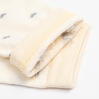 Получулки (гольфы) детские "Сердечки", цвет кремовый, р-р 14-16 - фото 24286067