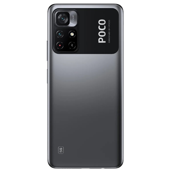 Смартфон Xiaomi POCO M4 Pro 5G NFC RU, 6.6'', IPS, 6Гб, 128Гб, 50Мп, 16Мп, 5000 мАч, черный - фото 51320934