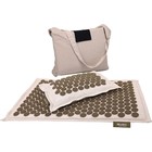 Набор акупунктурный Bradex «НИРВАНА»: подушка, коврик, сумка - фото 300839765