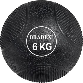 Медбол Bradex SF 0775, резиновый, 6 кг 7674418