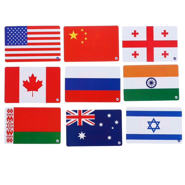 Настольная игра «МЕМО. Флаги. Мир» - фото 1907369200