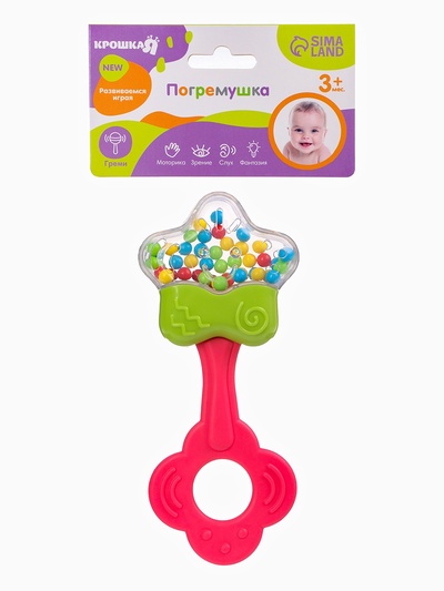 Погремушка «Сладости: Звезда», Крошка Я