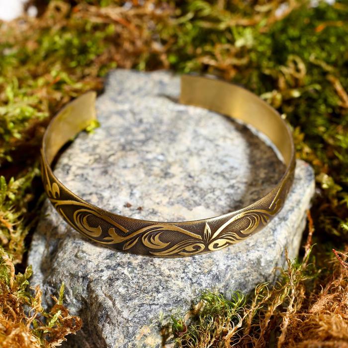 Браслет «Цветение», пластинчатый - Фото 1