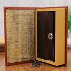 Шкатулка книга-сейф «Россия», дерево, 21×13×5 см - Фото 2