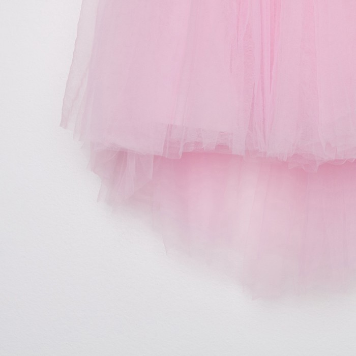 Платье нарядное детское KAFTAN, р. 28 (86-92 см), розовый - фото 1907369572