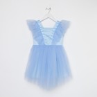 Платье нарядное детское KAFTAN, размер  28 (86-92 см), голубой - Фото 11