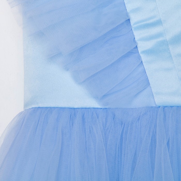 Платье нарядное детское KAFTAN, размер  28 (86-92 см), голубой - фото 1907369612