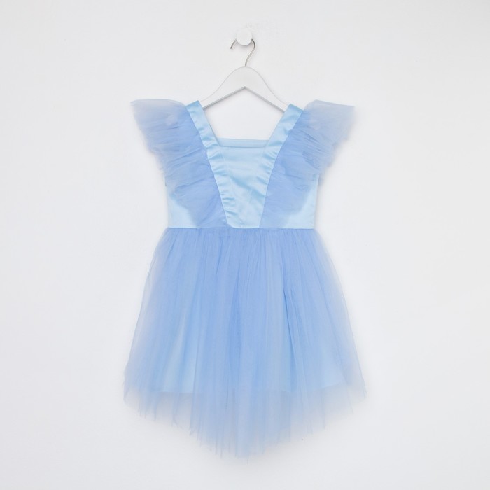 Платье нарядное детское KAFTAN, размер  30 (98-104 см), голубой - фото 1907369625