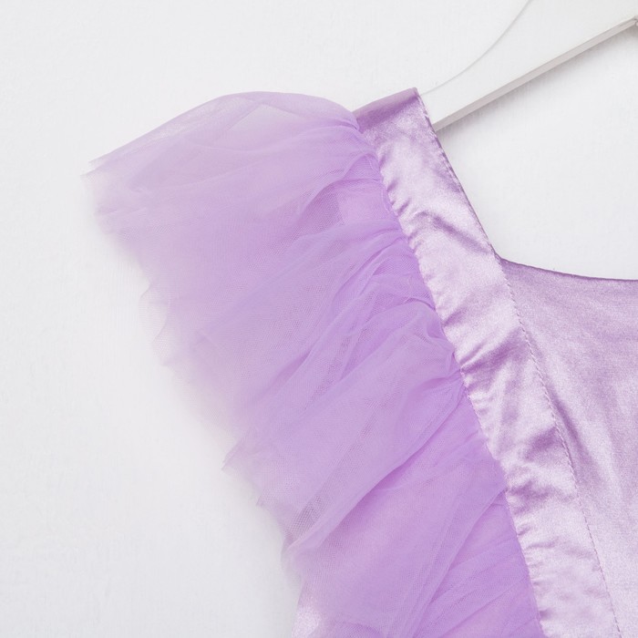 Платье нарядное детское KAFTAN, р. 28 (86-92 см), фиолетовый - фото 1886763005