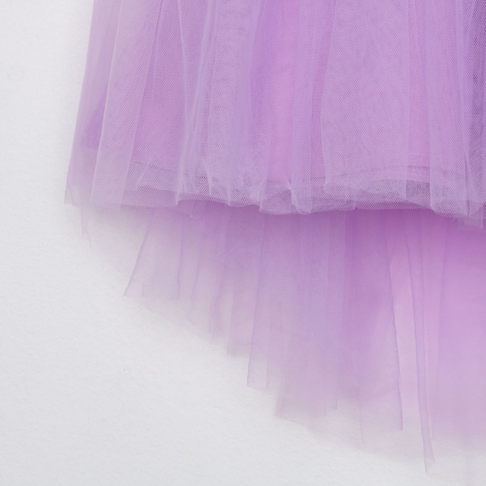 Платье нарядное детское KAFTAN, р. 28 (86-92 см), фиолетовый - фото 1886763007