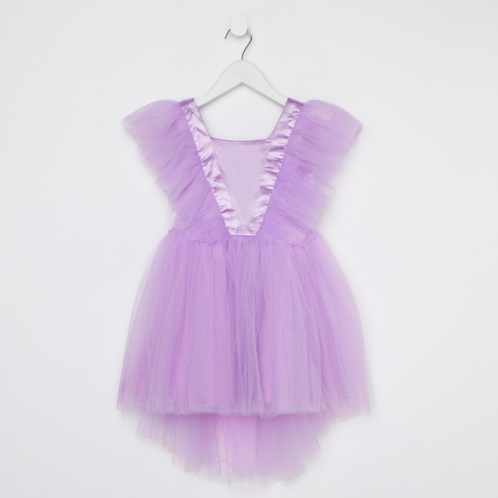 Платье нарядное детское KAFTAN, р. 28 (86-92 см), фиолетовый - фото 1886763008