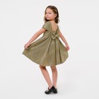 Платье нарядное детское KAFTAN, р. 30 (98-104 см), золотистый - фото 320412468